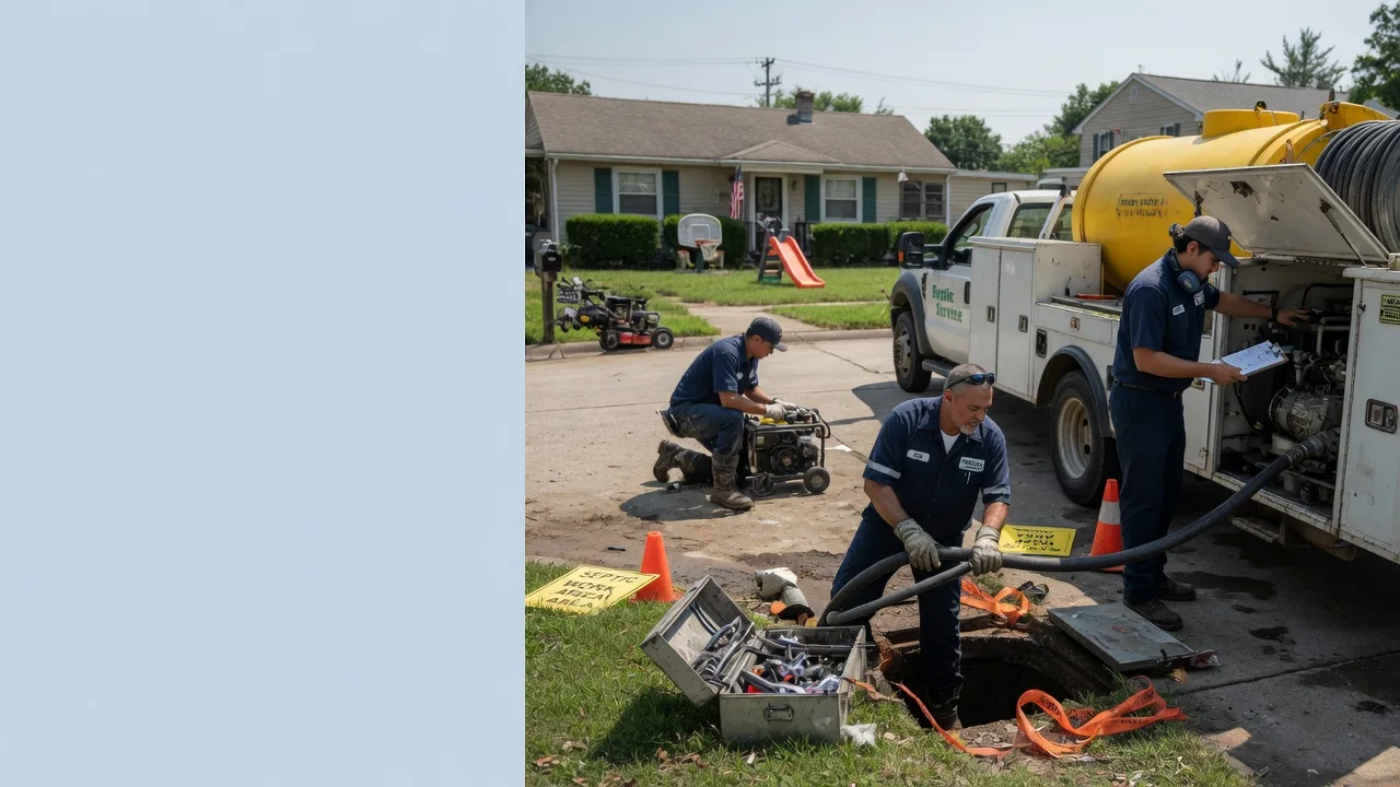 Septic Tank Pumping in Harriman, TN near me